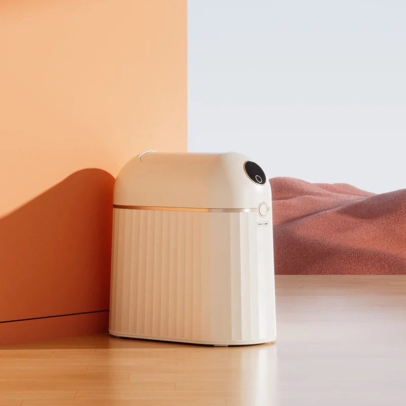 10L Intelligent Plastic Garbage Bin Smart Sensor Technology Automatic Kitchen Trash Can for Indoor Use in Hotel Office Bedroom