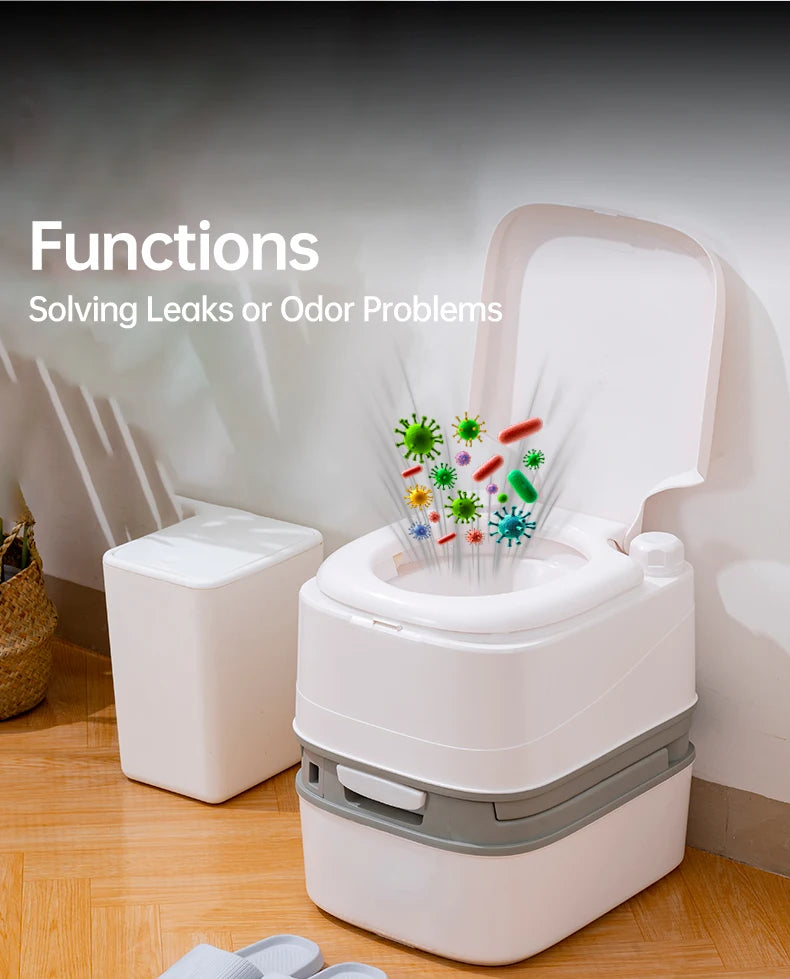 Rubber Toilet Seal for RV Cassette Waste Tank Universal Gasket Ring for Camper Caravan, Portable Toilets