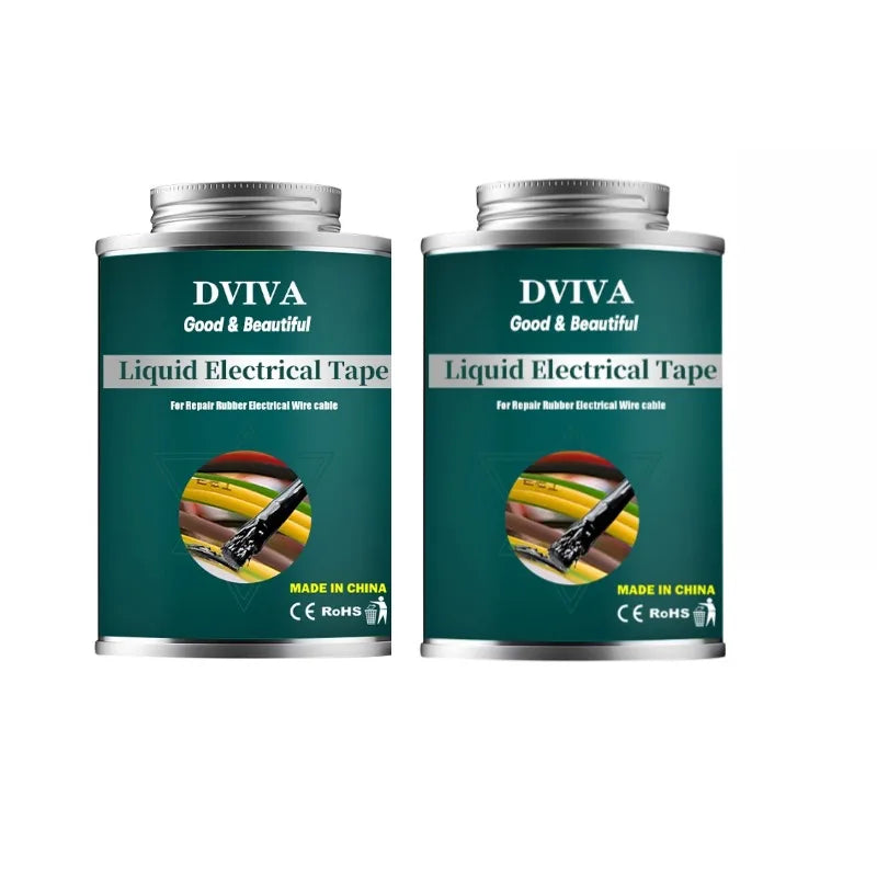 Liquid Electrical Tape Waterproof Insulation Paste Sealant Wire Cable Coat Fix Line Glue Repair Glue Insulation Glue 15~300ml
