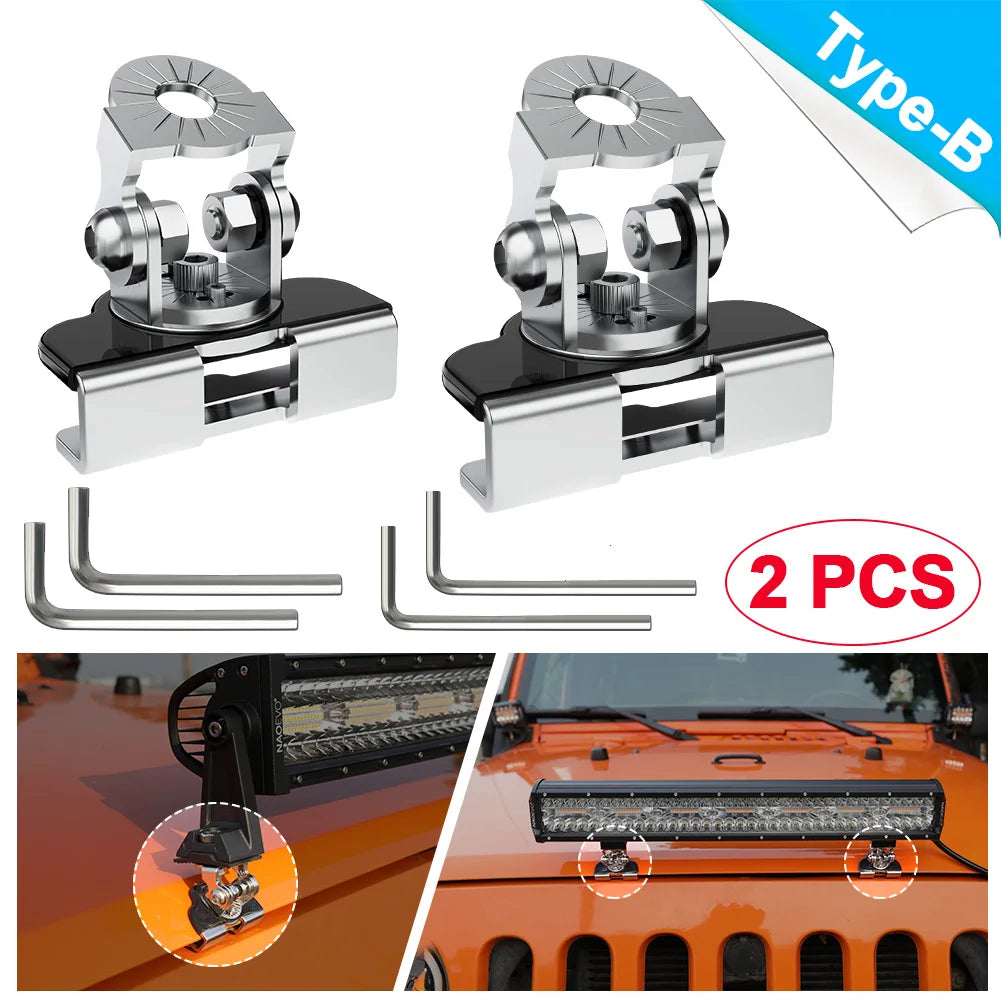 NAOEVO 120W Auto Led Light Bar 3inch Pods Work Light DRL 4x4 Truck Fog Lamp12V 24V for Jeep Tractors Boat ATV Motorcycle