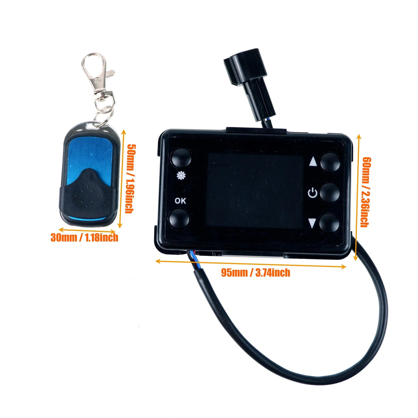 12V 24V 2KW 3KW 5KW 8KW Air Diesel Parking Heater LCD Monitor Switch Remote Control Board Motherboard For Car Truck Van Boat