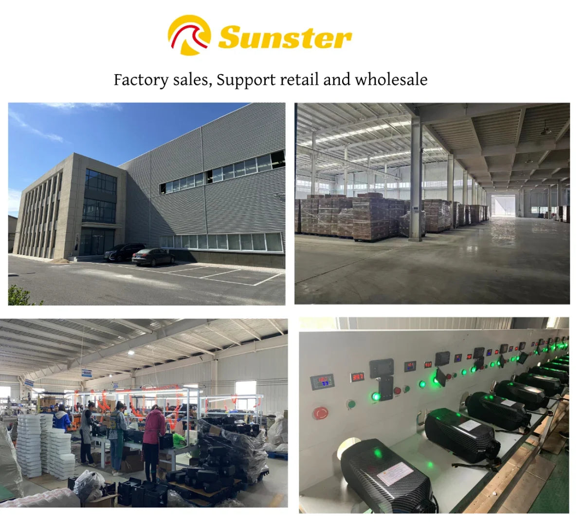 Sunster 8KW Air Diesel Heater 12V Diesel Parking Heater LCD Switch Diesel Heater Muffler for RV Motorhome Trailer Trucks Boats