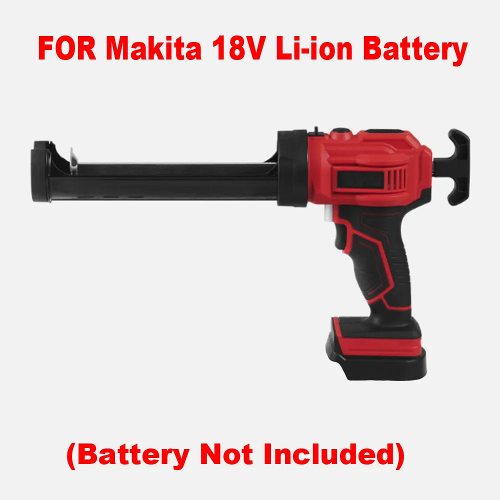 Electric Caulking Gun for Makita 18V Battery Cement Glass Adhesive Glue Seal Sealant Tool Wireless Glass Glue Gun (No Battery)