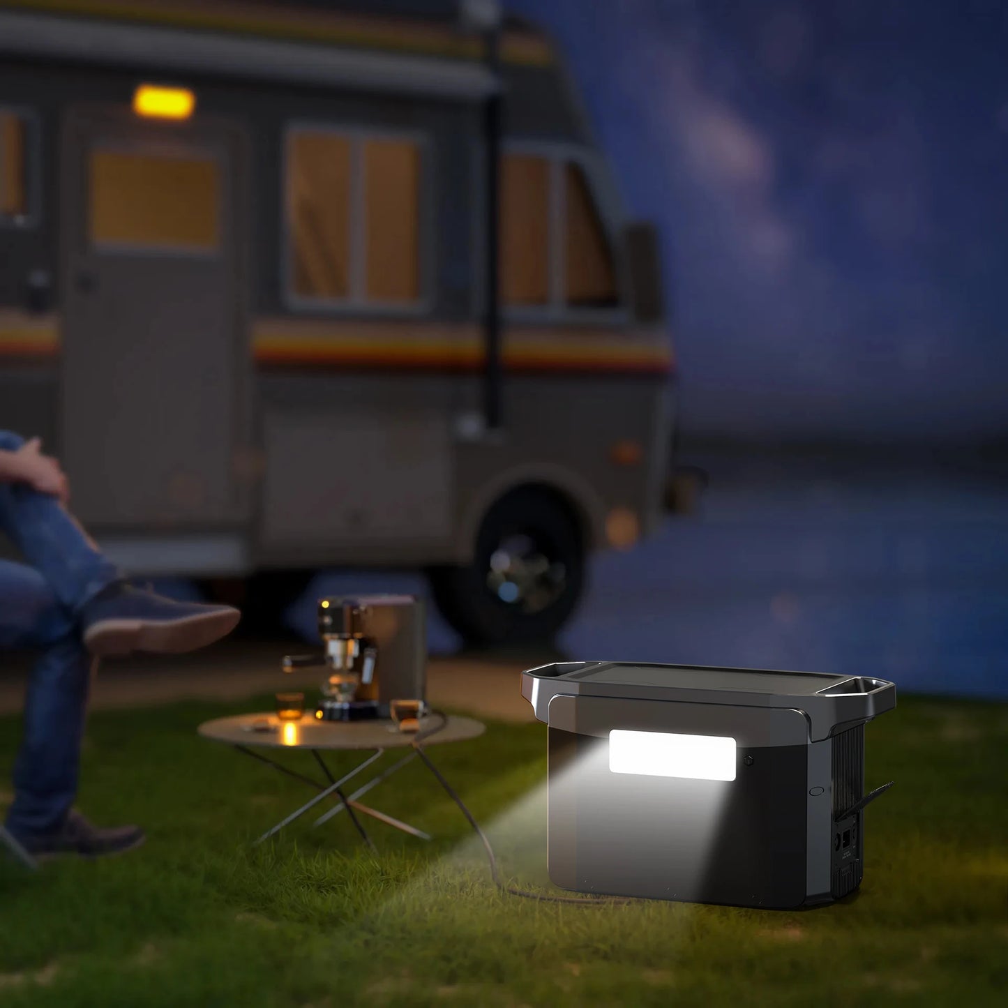 KEPLER OEM ODM Portable 1800W LiFePO4 Ion Pure Sine Wave Power Station for Camping Hiking Emergencies and Home Backup