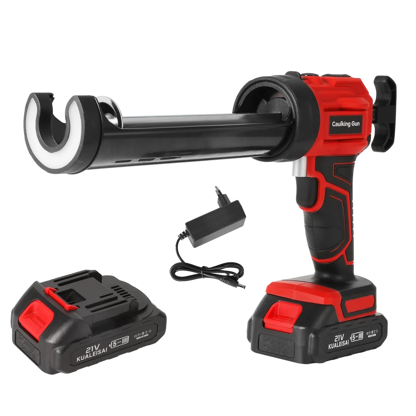 Cordless Electric Silicone Caulking Gun, LED Light, 4 Velocidade Ajustável, Makita 18V Bateria, 10 oz, 300ml, Sem Bateria