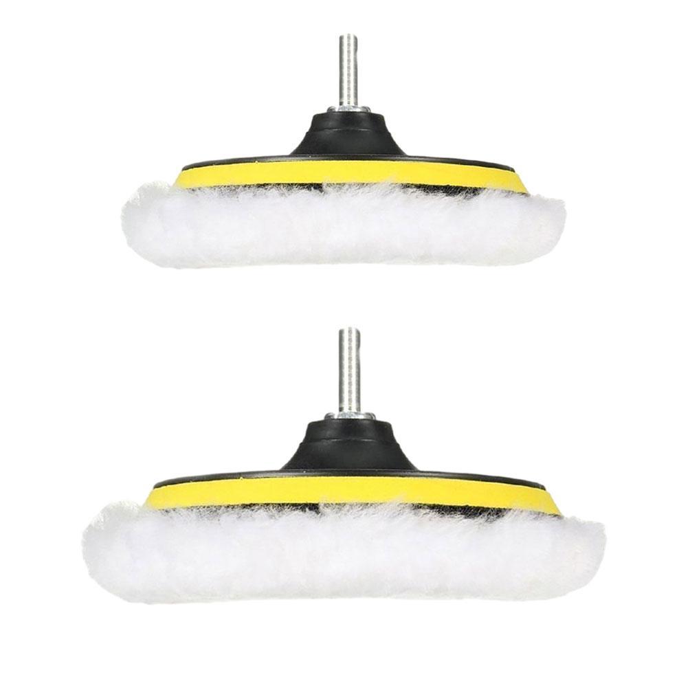 Universal Car Polish Pad 3/4inch For M10/M14 Soft Wool Machine Waxing Polisher Car Body Polishing Discs Cleaning Accessories
