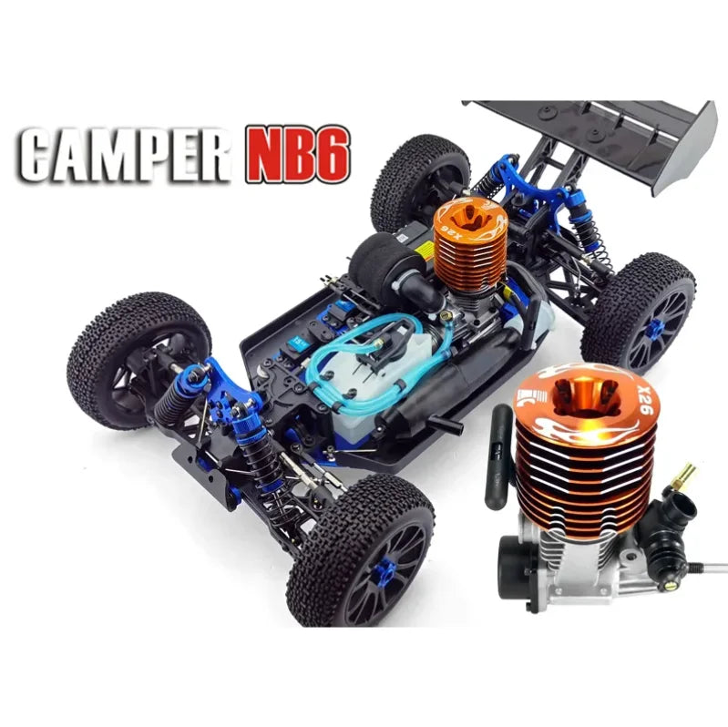 HOSHI HSP NB6 94970 RC Car CAMPER 1/8 4WD on Road Radio Control Off Road 26CXP Engine Toys Hot-selling Gas Cars