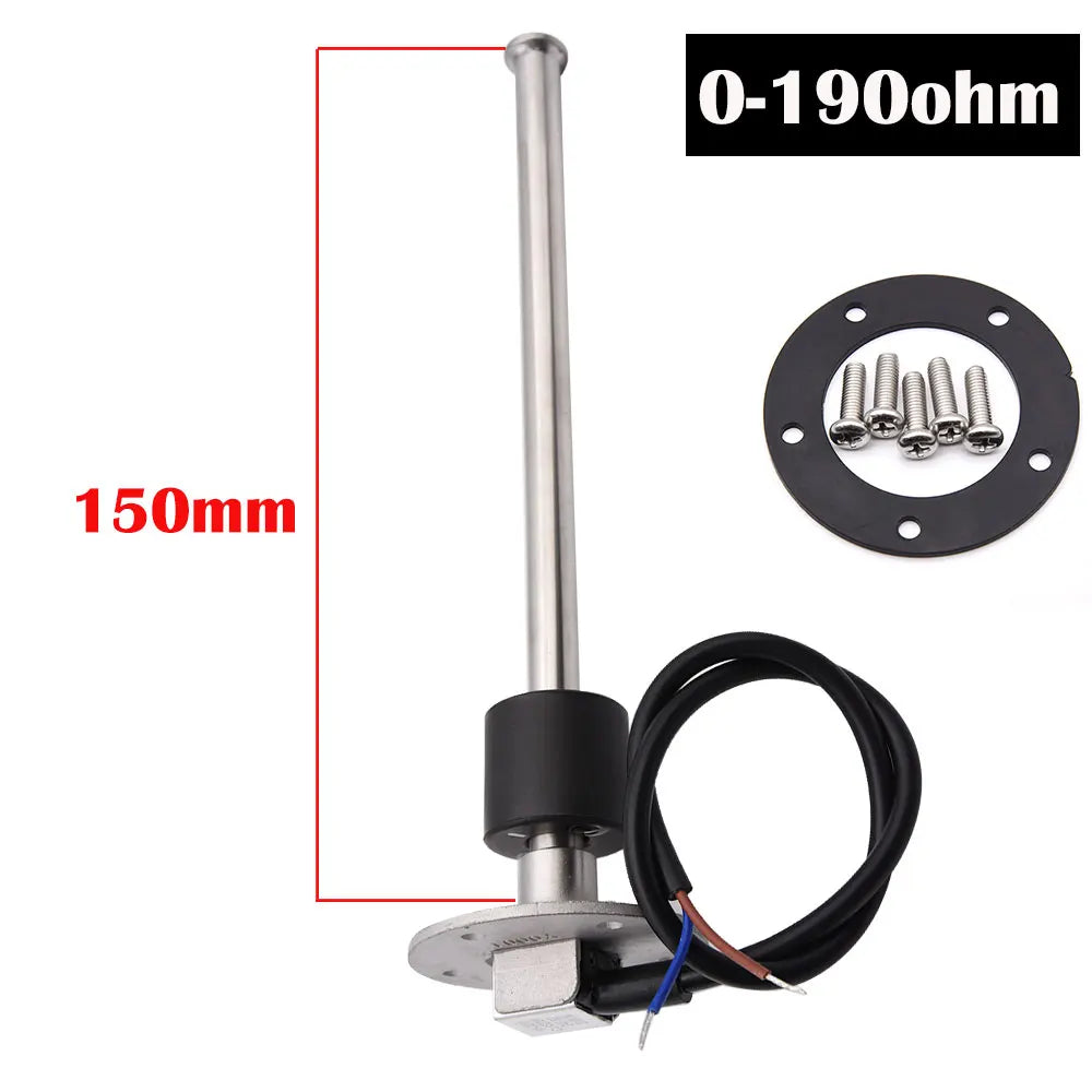 Car Boat Fuel/Water Level Sensor For 0-190ohm/240-33ohm Fuel Level Meters Marine Water Level gauge Sensor Sender Unit For 9-32V