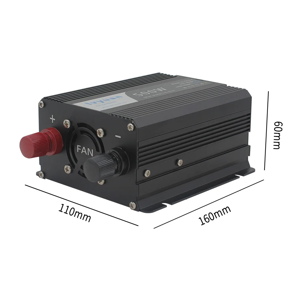 Car Inverter 12V 220V Power 500W/1500W/2000W/2600W/3000W Converter EU Socket 12 Volts auto Inversor12v 220 v Transformer Solar
