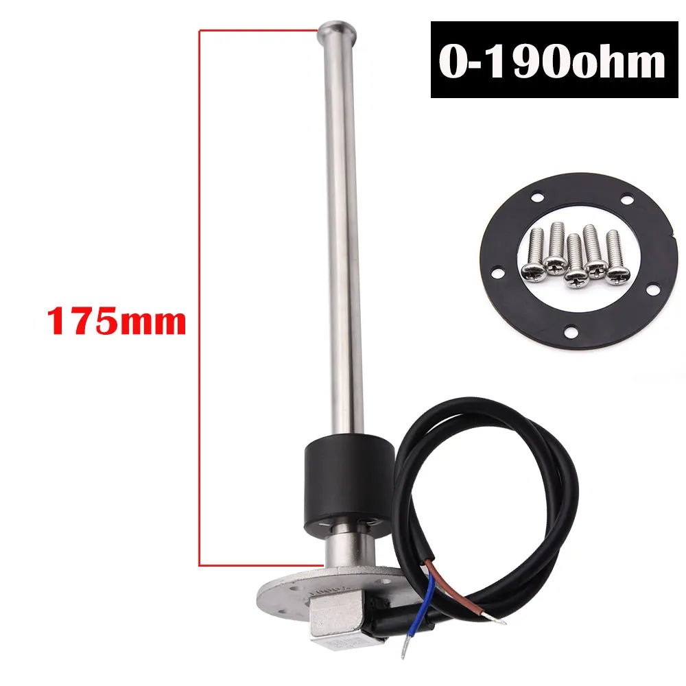 Car Boat Fuel/Water Level Sensor For 0-190ohm/240-33ohm Fuel Level Meters Marine Water Level gauge Sensor Sender Unit For 9-32V