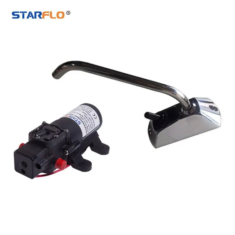 STARFLO 12V 35PSI Electric Water Rv Pump Galley Water Pump Basin Tap Pump Faucet for Camper