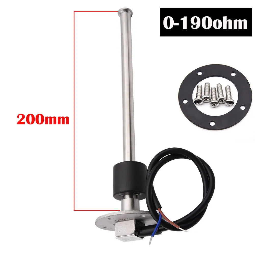 Car Boat Fuel/Water Level Sensor For 0-190ohm/240-33ohm Fuel Level Meters Marine Water Level gauge Sensor Sender Unit For 9-32V