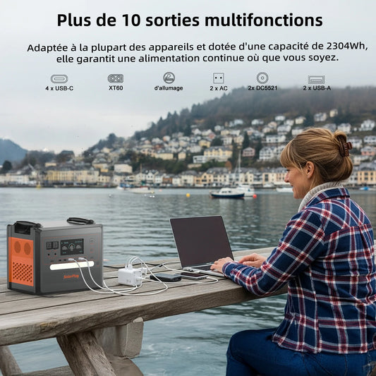 Solarplay Lifepo4 Batterie Li-ion Station D'énergie Solaire Mobile