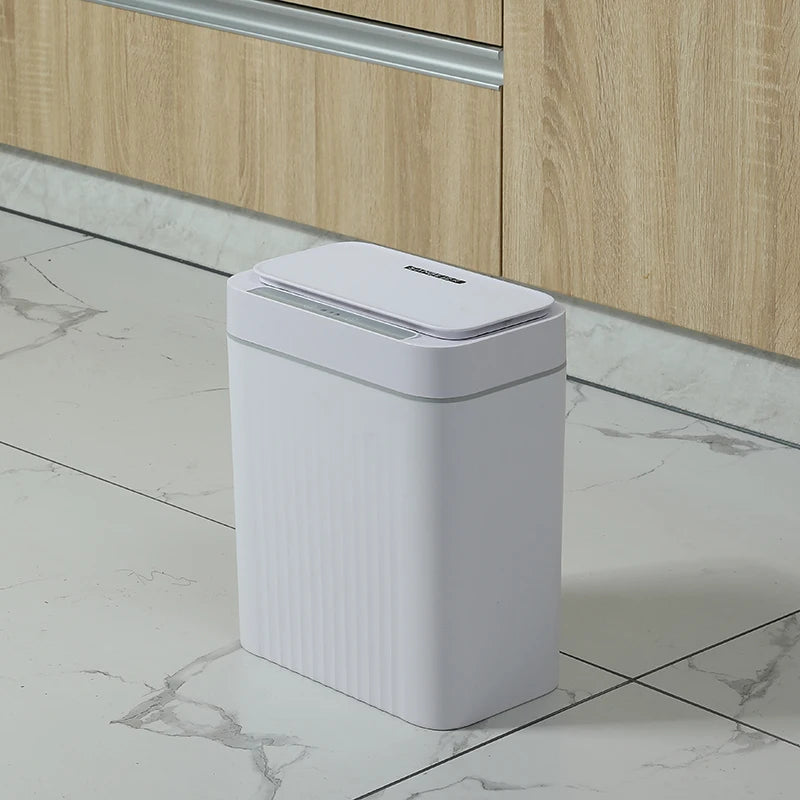 New Home Life Fashion Design Plastic Automatic Sensor Smart Dustbin