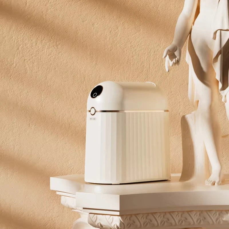 10L Intelligent Plastic Garbage Bin Smart Sensor Technology Automatic Kitchen Trash Can for Indoor Use in Hotel Office Bedroom