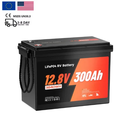 ESG Good Quality LiFePo4 Battery 12.8V/25.6V 100Ah 150AH 200AH  Smart BMS 8000 Cycles Rechargeable Lithium Battery Pack ABS Case