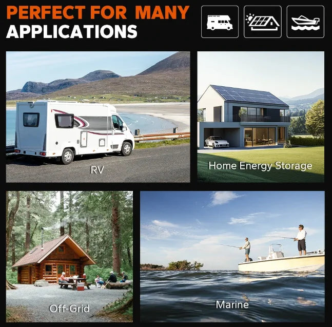 Best Seller LiTime 5 Years Warranty Bluetooth 12V 280Ah LiFePO4 Lithium Deep Cycle Battery for Rvs and Homes and Off-grid