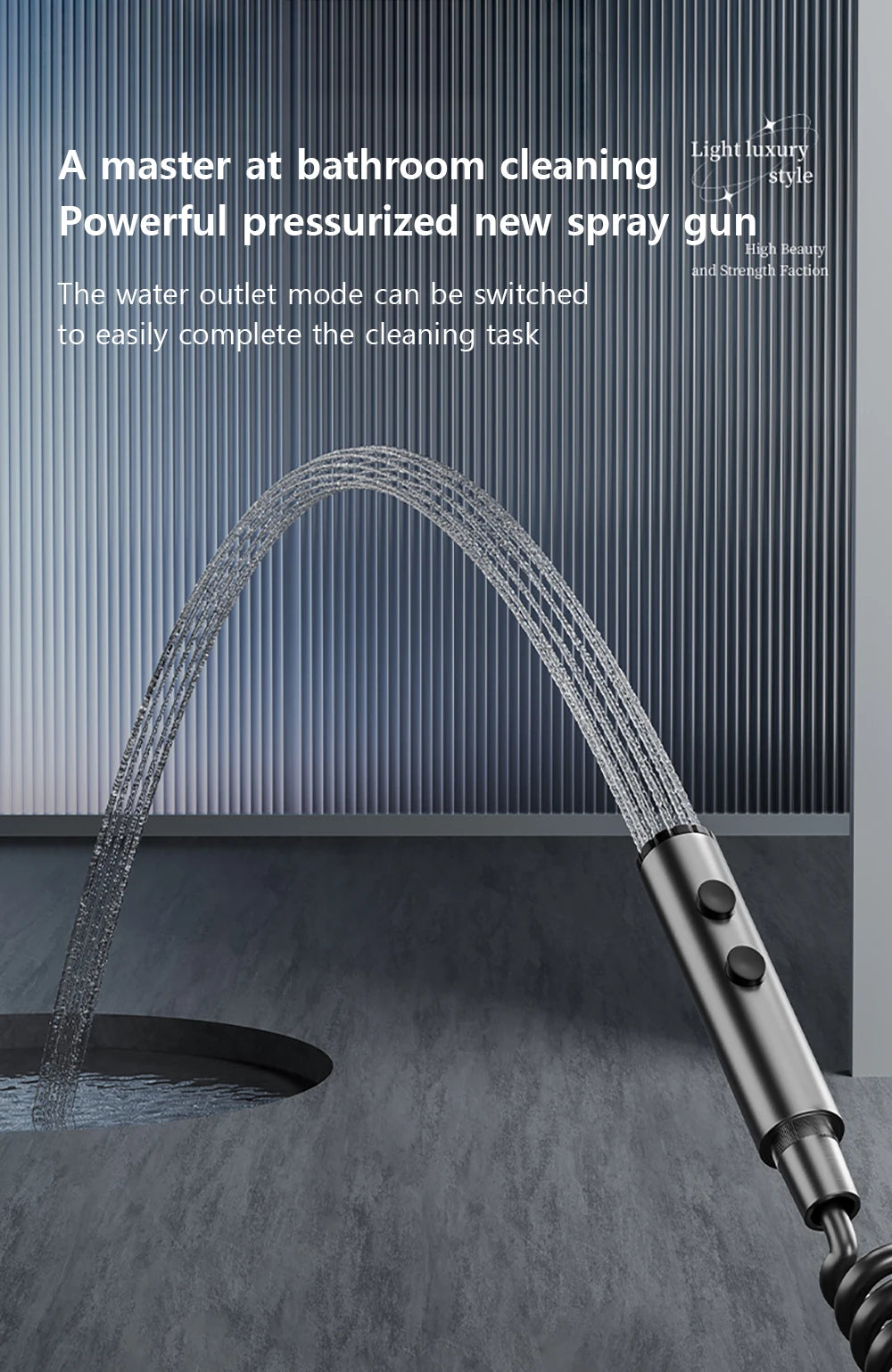 Bathroom Smart Shower System Set Temperature Digital Display LED Bathtub Rainfall Mixer Brass Shower Faucet Full Set with Lights