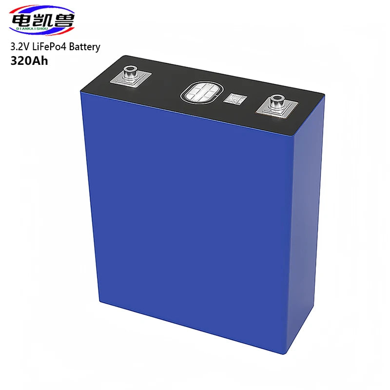 1-16pcs Grade A 3.2V 320Ah Lifepo4 Rechargeable Battery Lithium  Phosphate Travel Solar Campers Cell 12v 24v batteries Tax Free