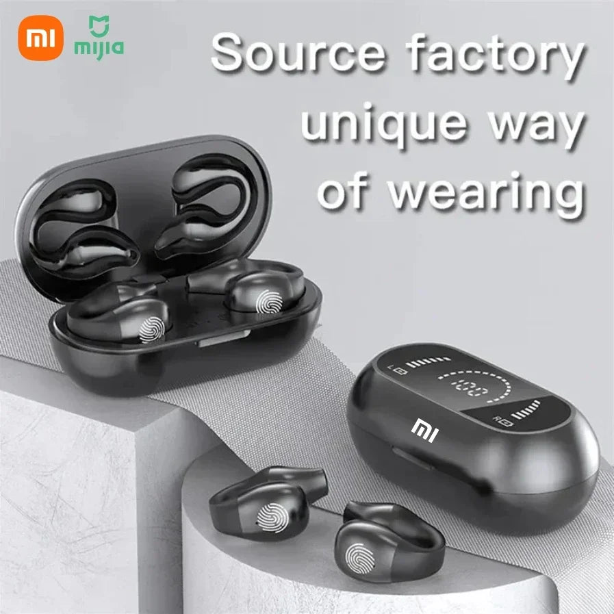 Xiaomi S03 Bluetooth Earphones Bone Conduction Wireless Headphones with Screen High Power Electronic Waterpoor Sports Earphones