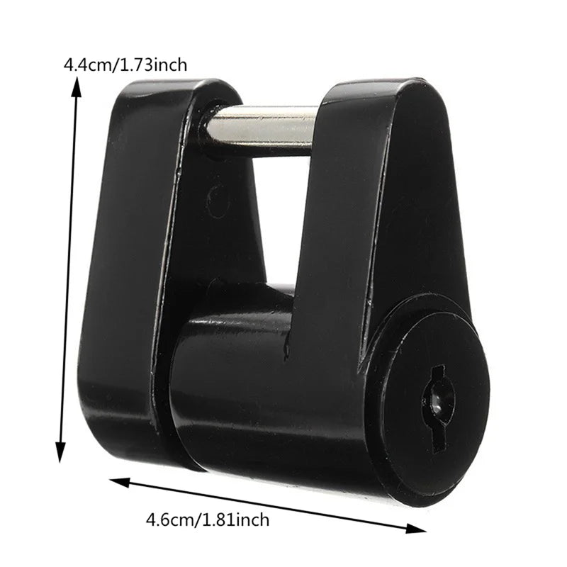 Cross-Border Trailer Accessories 1/4 Inch Small Trailer Lock Trailer Hook Connector Lock RV Truck Connector Truck Accessories