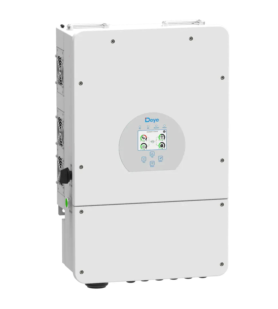 DeYe Hybrid Inverter and Lithium Grid 8KW 12KW Solar Inverter Pv array Inverter Protection level IP 65