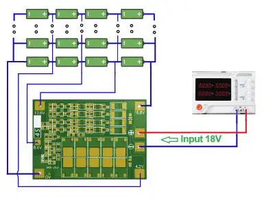 3S 4S 40A 60A Li-ion Lithium Battery Charger Protection Board 18650 BMS For Drill Motor 11.1V 12.6V/14.8V 16.8V Enhance Balance