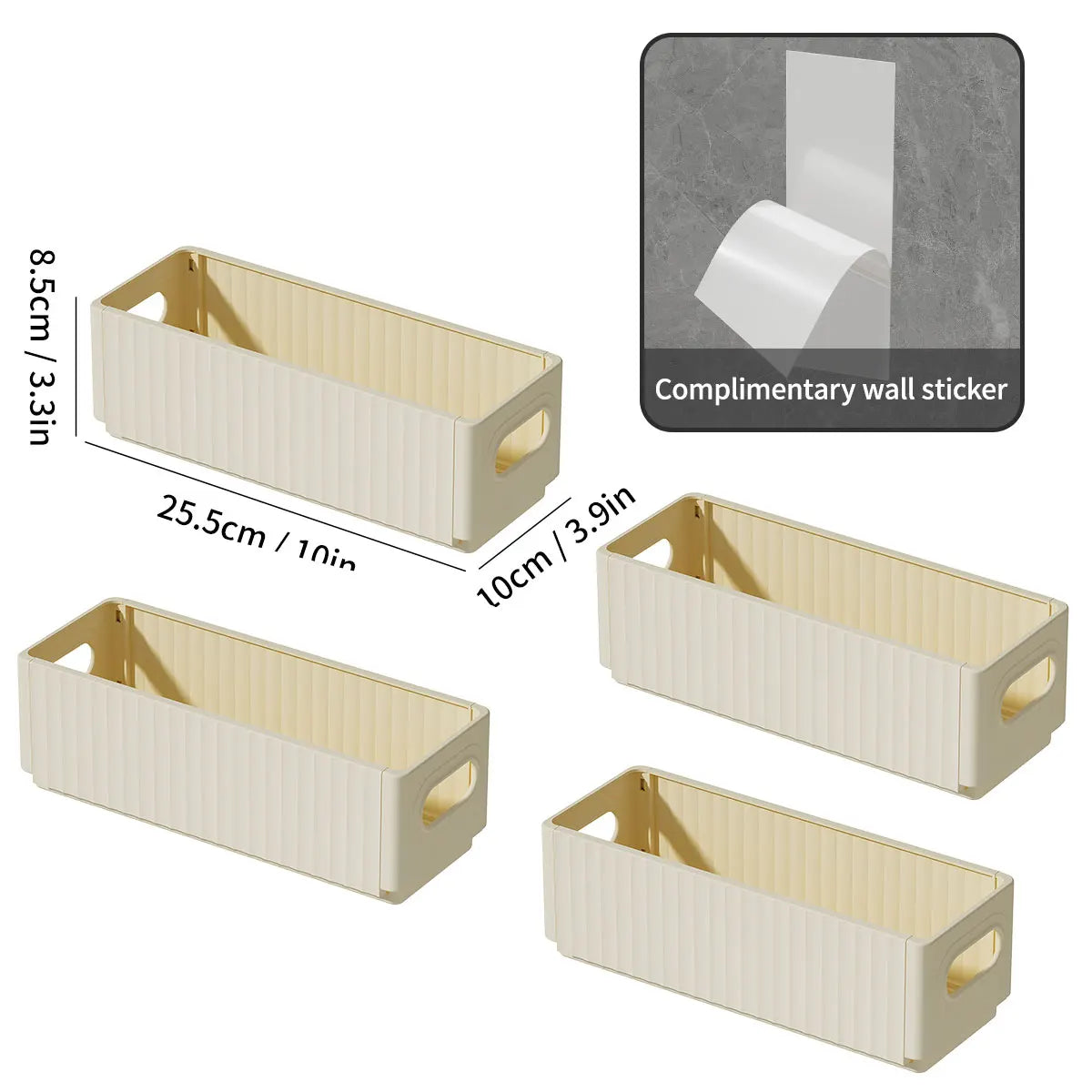 WORTHBUY Cabinet Folding Storage Rack Wall Mounted Punch Free Cling Film Racks Sink Sponge Holder Kitchen Organizer And Storage