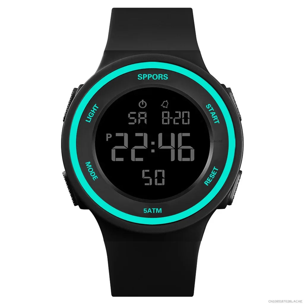 Luminous Watches Mens Electronic Watch Watches Waterproof Swim Outdoor Sport Wristwatch Silicone Fashion Hours Relojes Reloj