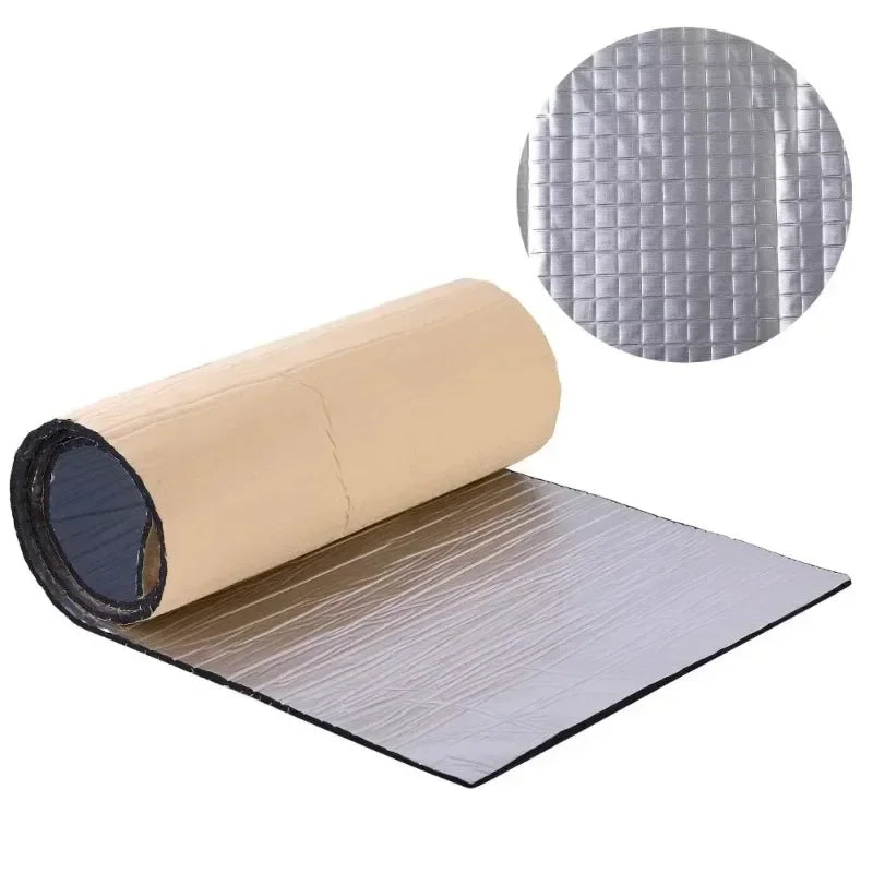 2000*500/250*400mm 5/10mm Car Sound Mat Proofing Deadener Heat Noise Insulation Deadening Mat Hood Closed Cell Foam Accessories