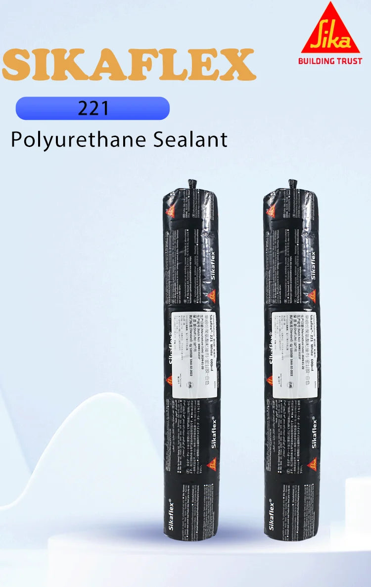 Original Sikaflex 221 Sealant Adhesive Multi-Purpose Elastic Polyurethane Sealant for Exterior Sealing 310ml