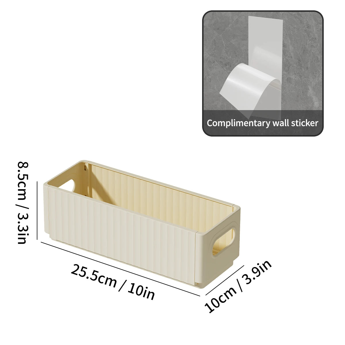 WORTHBUY Cabinet Folding Storage Rack Wall Mounted Punch Free Cling Film Racks Sink Sponge Holder Kitchen Organizer And Storage