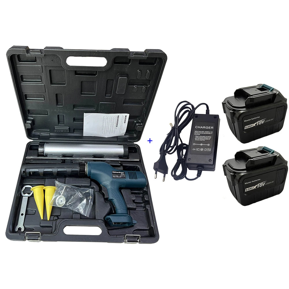 18V Battery Cordless Eelectric silicone Tool,Caulk and Adhesive Gun,Sealant Mastic Gun,Seam Filling Gun,Ceramic Tile Repair Tool