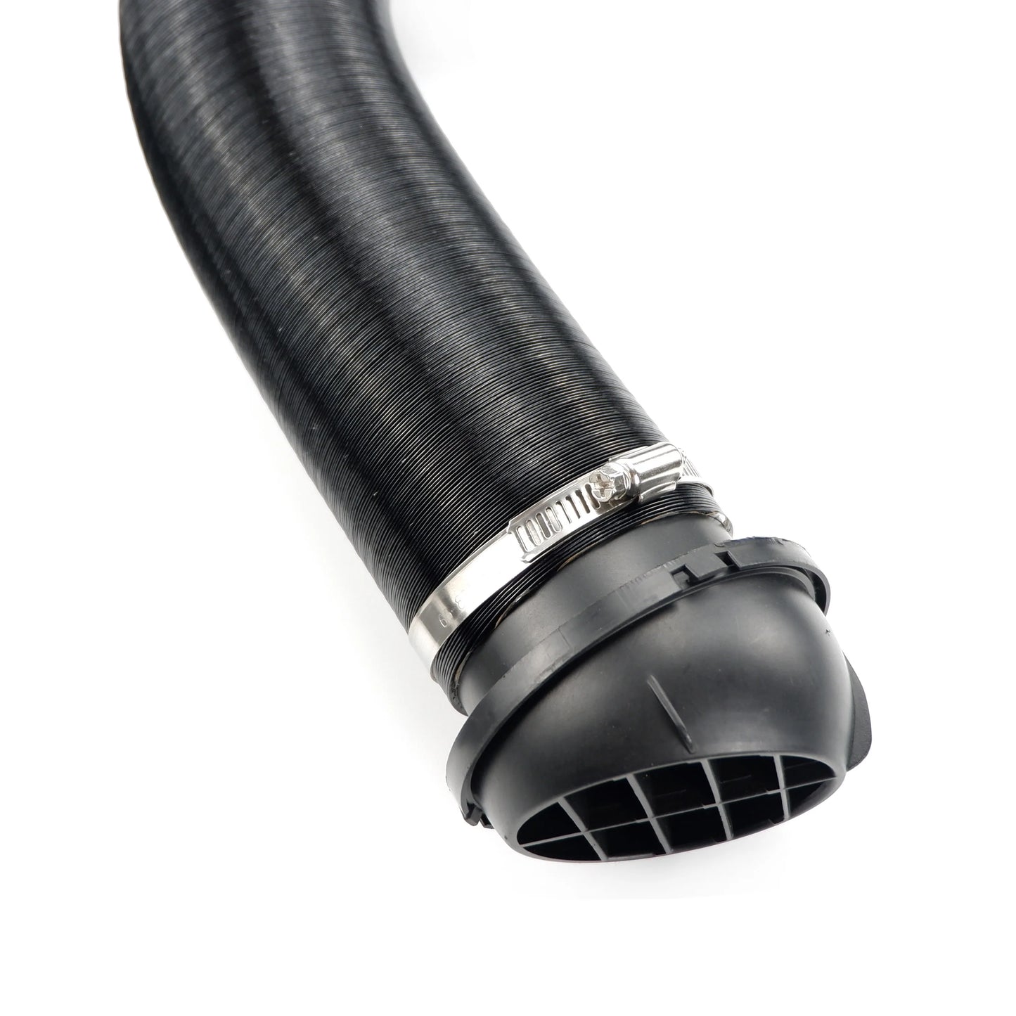 60mm Diesel Heater T 3 Outlets Connector & 2x Air Outlet & 2x Duct Pipe Warm Black & 4x Clamps Set For Car Truck VAN Camper