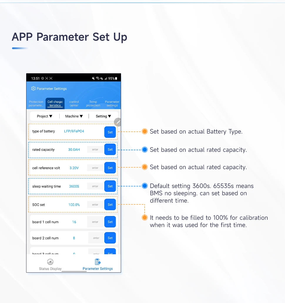 Daly Smart BMS 4s lifepo4 bluetooth Wifi bms 8S 24S 40A 60A 80A 100A Active Balance bms 16s 48v