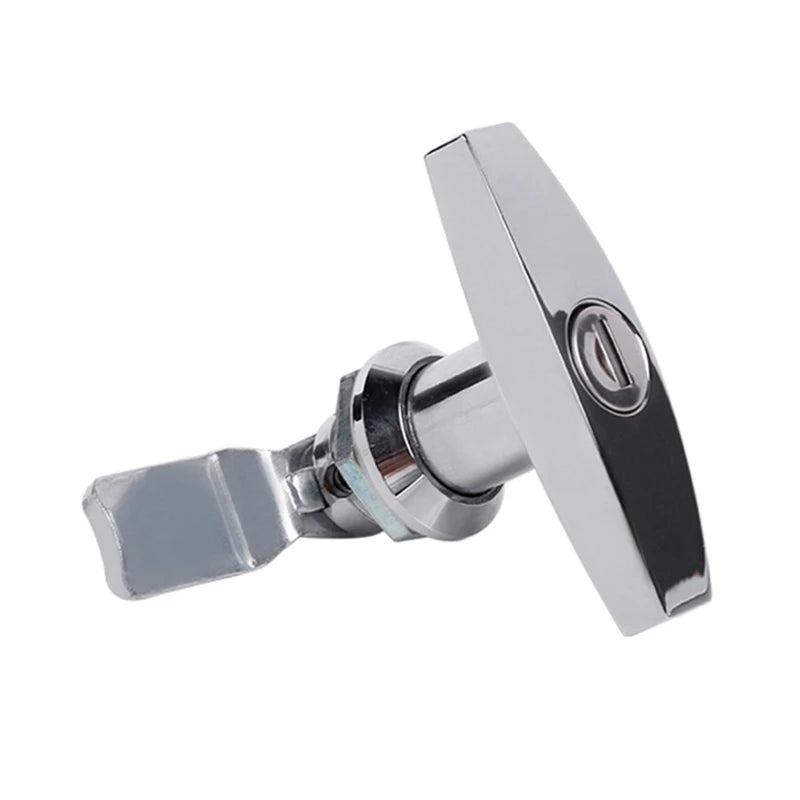 QM82 Universal Zinc Alloy T-Handle Cabinet Door for Latch Lock for Trailer Caravan RV Truck Canopy Toolbox Hardware Accessori