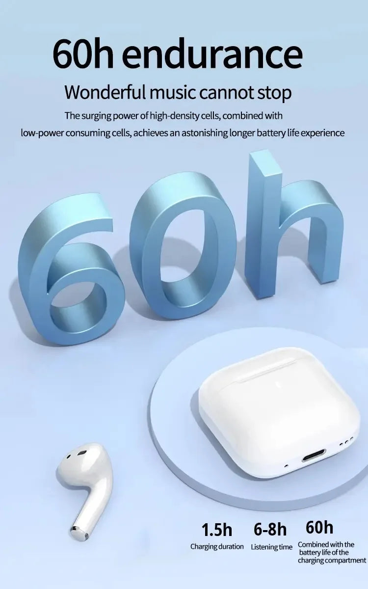 Original AIR ANC Noise Reduction Bluetooth Earphones Microphone wireless earbuds TWS Long battery life Pod Spatial Audio PRO