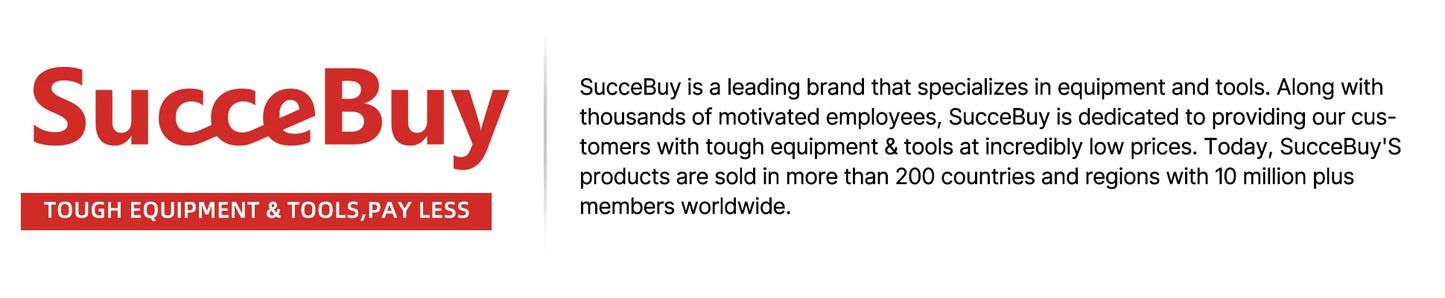 SucceBuy 5T Electric Car Jack Hydraulic Jack with Electric Impact Wrench Built-in Inflatable Pump, LED Light for SUV Sedan Truck