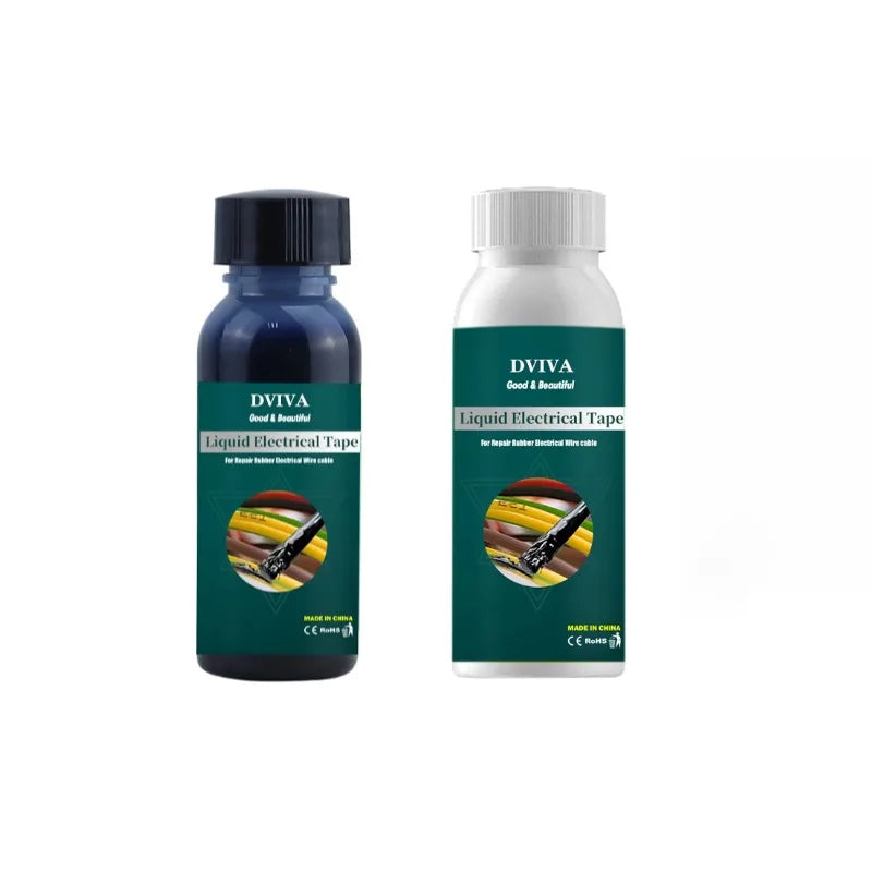 Liquid Electrical Tape Waterproof Insulation Paste Sealant Wire Cable Coat Fix Line Glue Repair Glue Insulation Glue 15~300ml