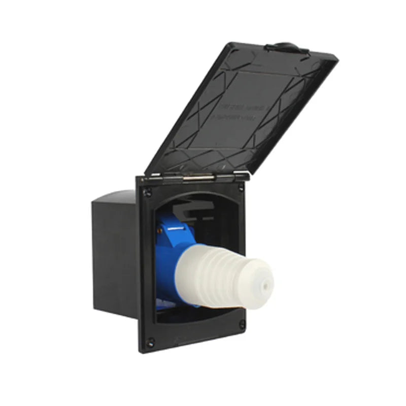 TYTXRV Camper 220V-240V 16A External Flush Hook Up Waterproof Plug Socket apply to Caravan Camper accessories