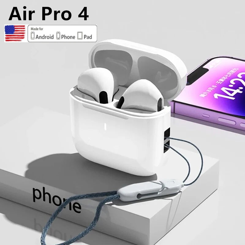 Original AIR ANC Noise Reduction Bluetooth Earphones Microphone wireless earbuds TWS Long battery life Pod Spatial Audio PRO