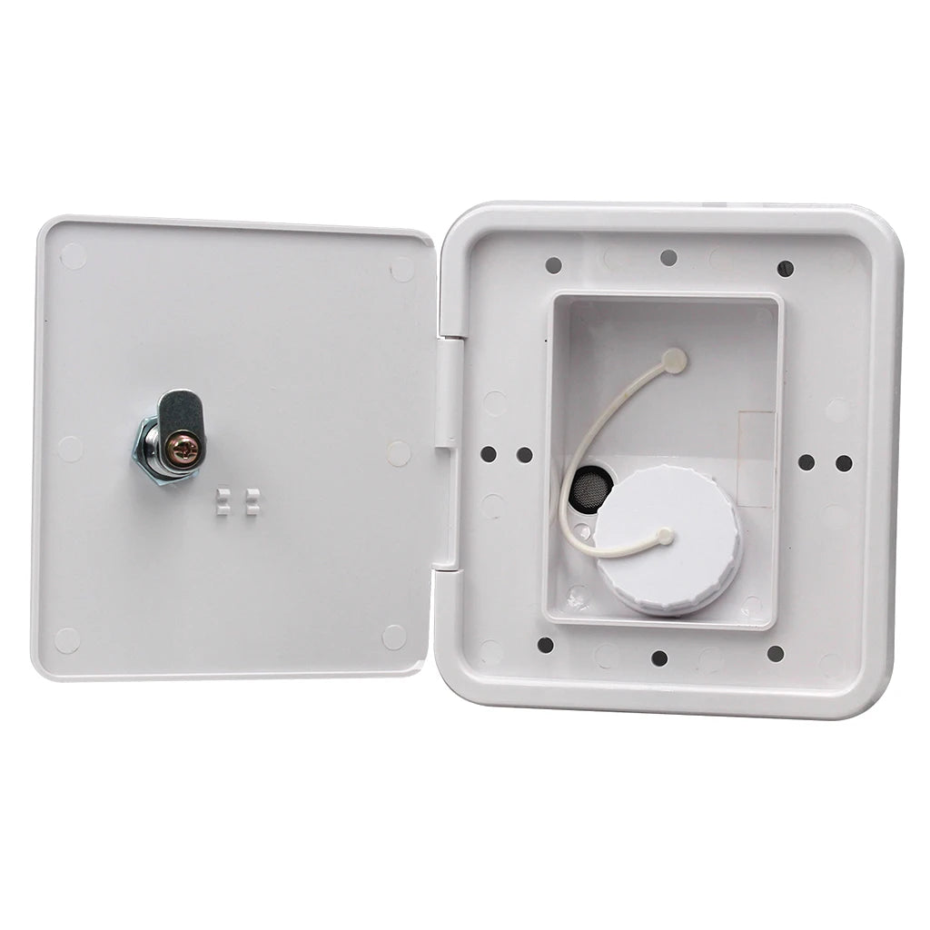 Universal controllable White Gravity Water /water intake Fill Dish Lock Keys RV Trailer Camper for RV Trailer