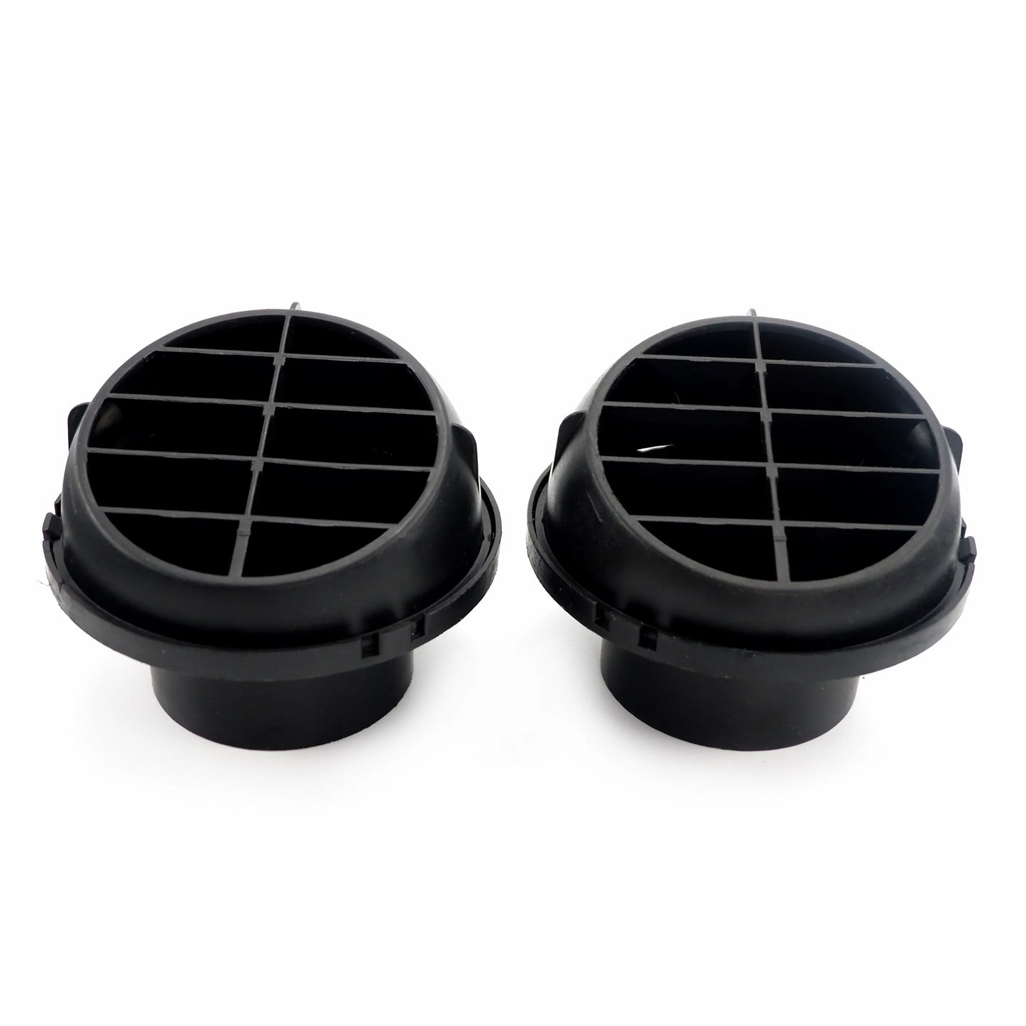 60mm Diesel Heater T 3 Outlets Connector & 2x Air Outlet & 2x Duct Pipe Warm Black & 4x Clamps Set For Car Truck VAN Camper