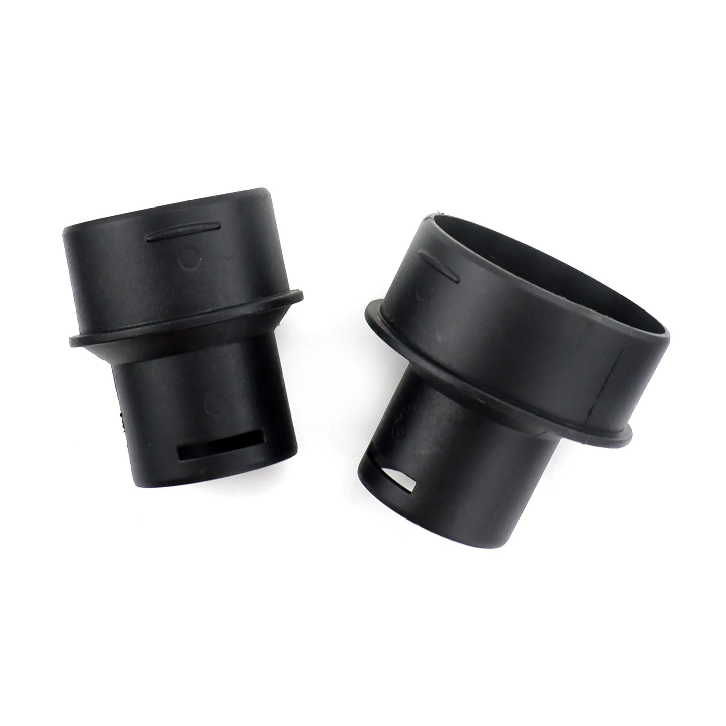 42to60mm 42to75mm Converter + T or Flat Connector Diesel Heater Air Duct Ducting Black For Car Truck VAN Camper