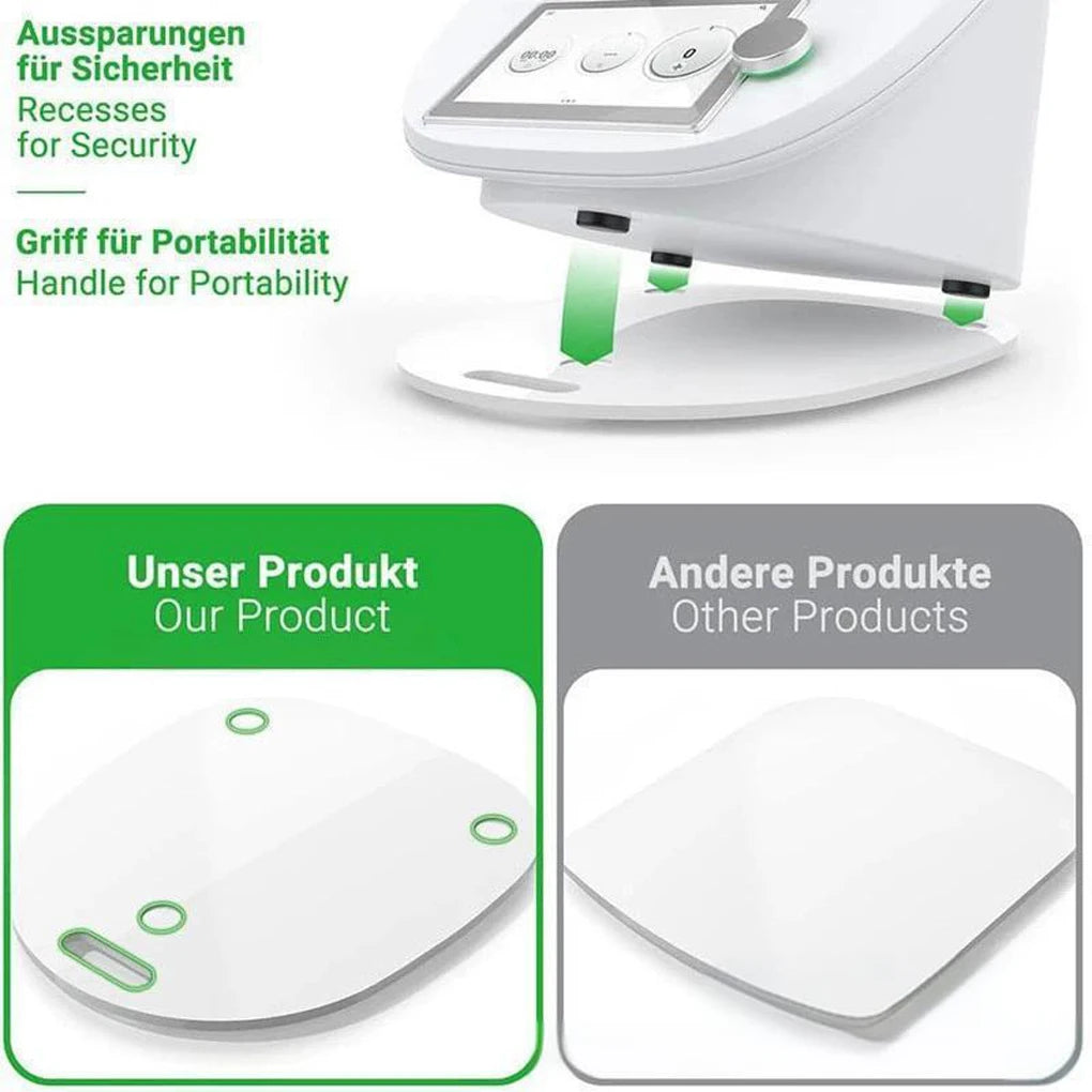 2025 New Gliding Board For Thermomix TM6 TM5 Gliders Effortless Moving Acrylic Rolling Board