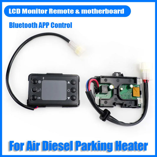12V Bluetooth LCD Monitor Switch Control Controller Display Motherboard Mainboard Air Diesel Heater For Car Caravan Camper VAN