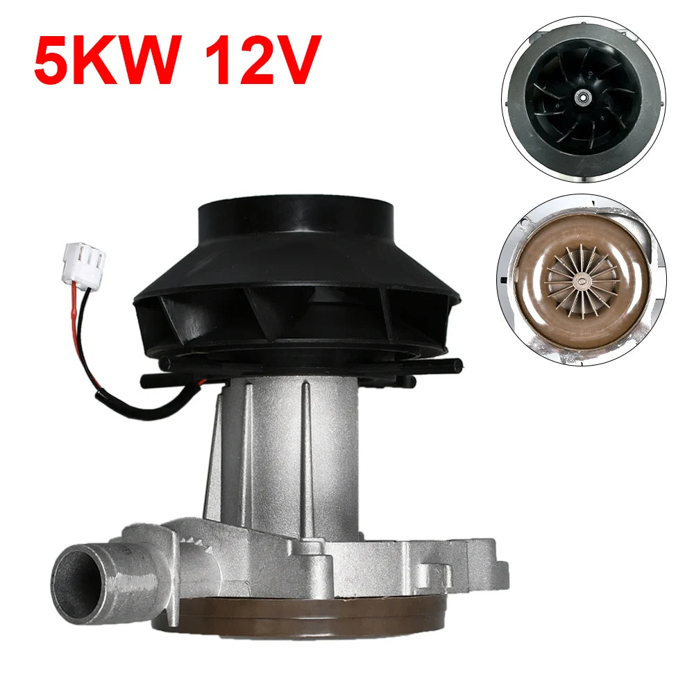 12V/24V 5KW Air Parking Heater Blower Combustion Fan Assembly Motor Start Engine Parts Diesel Air Parking Heaters D2 D4 Air Fan