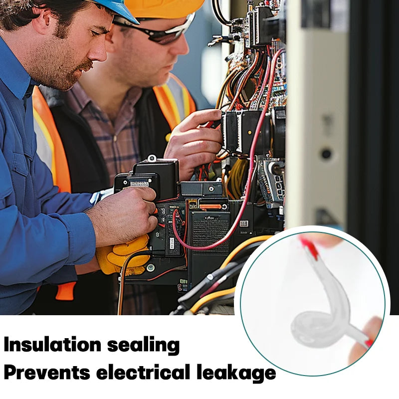 Liquid Electrical Tape Waterproof Insulation Paste Sealant Wire Cable Coat Fix Line Glue Repair Glue Insulation Glue 15~300ml