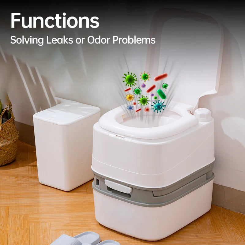 Rubber Toilet Seal for RV Cassette Waste Tank Universal Gasket Ring for Camper Caravan, Portable Toilets