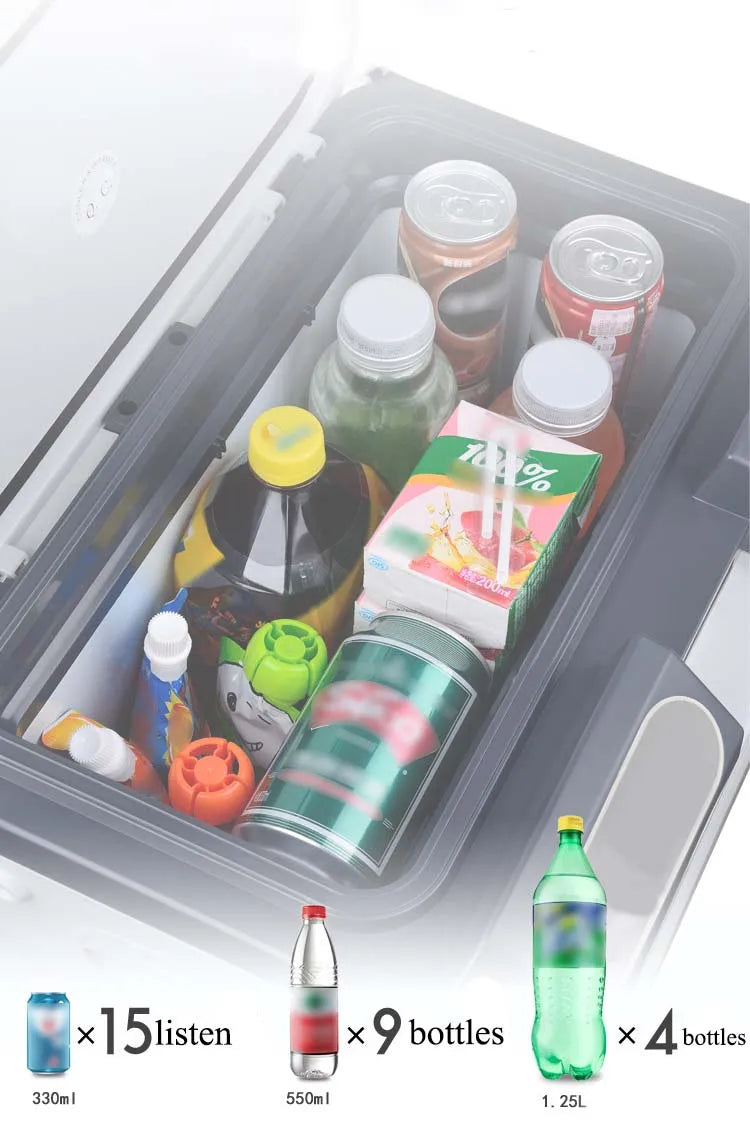 12L Refrigerator Car And Home Dual Purpose Refrigerator Small Refrigeration Refrigerator Cold And Hot Dual Energy Refrigerator